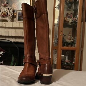 Arturo Chiang Brown Over the Knee Boots